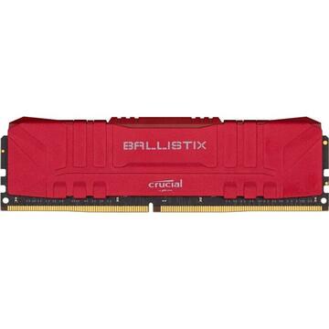 Memorie Crucial DDR4 -16 GB -3000 - CL - 15 - Dual Kit, RAM (red, BL2K8G30C15U4R, Ballistix, Retail)