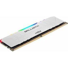 Memorie Crucial DDR4 - 32 GB -3000 - CL - 15 - Dual Kit, RAM (white, BL2K16G30C15U4WL, Ballistix RGB)