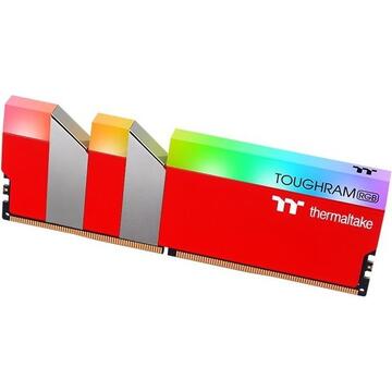 Memorie Thermaltake DDR4 16GB 3600 - CL - 18 Toughram RRG Dual Kit red - Limited Edition Racing Red