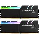 Memorie G.Skill DDR4 32GB 4000 - CL - 16 Trident Z RGB Dual Kit GSK - F4-4000C16D-32GTZRA