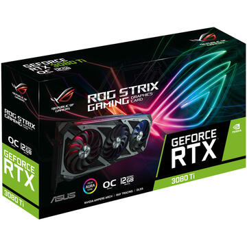 Placa video Asus ROG Strix GeForce RTX 3080 Ti OC Edition