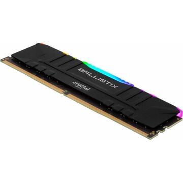 Memorie Crucial DDR4 -32 GB - 3200 - CL - 16 - Dual Kit, RAM (black, BL2K16G32C16U4BL, Ballistix RGB)