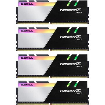 Memorie G.Skill DDR4 64GB 3600 - CL - 14 Trident Z Neo Quad Kit GSK - F4-3600C14Q-64GTZNA
