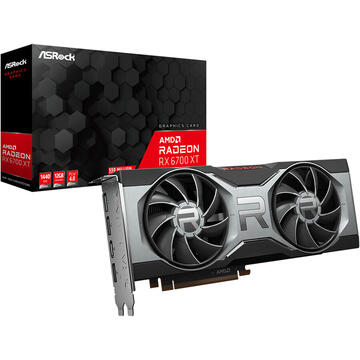 Placa video Asrock RX6700XT 12G graphics card AMD Radeon RX 6700 XT 12 GB GDDR6
