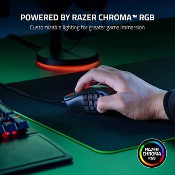 Mouse Razer Naga X, USB, Black