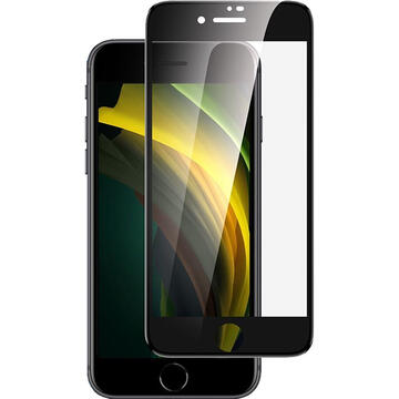 ZMEURINO Sticla Securizata Full Body 3D Negru APPLE iPhone SE 2020