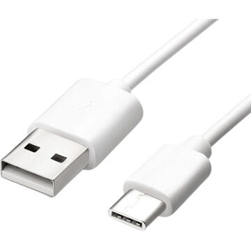ZMEURINO Cablu de date si incarcare de la USB-A catre USB Type C, lungime 3M, alb, pentru smartphone-uri, PS4/PS5, Xbox, tablete si gadgeturi