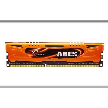 Memorie G.Skill DDR3 16GB 1600-10 Ares LowProfile Dual