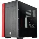 Carcasa Silverstone SST-RL08BR RGB, Tower Case (Black / Red, Tempered Glass)