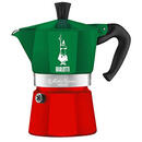 Espressoare pentru aragaz Bialetti 0005322 Moka pot 0.13 L Green Red
