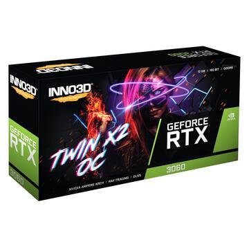 Placa video INNO3D GeForce RTX 3060 Twin X2 OC 12GB
