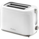 Prajitor de paine Amica Toaster TD 1013 750W 2 Felii White
