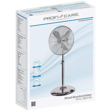 Ventilator ProfiCare PC-VL 3064 40cm 50W Inox