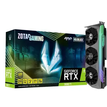 Placa video Zotac GAMING GeForce RTX 3080 Ti AMP Holo LHR