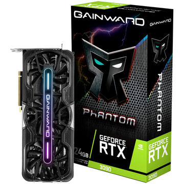 Placa video Gainward GeForce RTX 3090 Phantom 24GB GDDR6X 384-bit