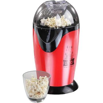 DomoClip Aparat pentru popcorn DOM336, 1200 W, Rosu/Negru
