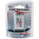 Ansmann 10-year battery smoke detector - 9V Lithium E-Block