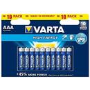 Varta High Energy LR03-AAA, alkaline, 1.5V, pieces10 (04903-121-420)
