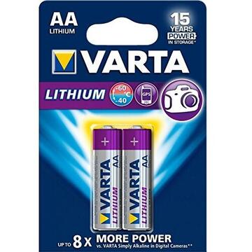Varta Professional, lithium, 1.5V, pieces 2 (6106-301-402)