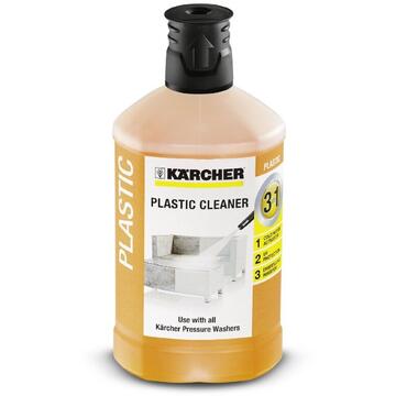 Karcher Detergent 3 in 1   pentru material plastic, 1 l