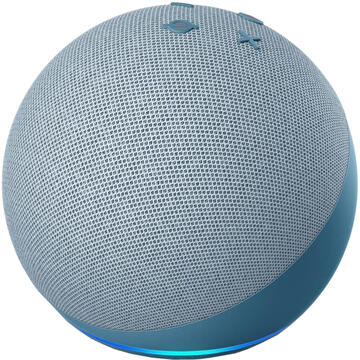 Boxa portabila Amazon Echo (4th Gen) With Premium Sound, Alexa Blue
