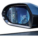 Baseus Set 2 folii protectie oglinda retrovizoare Oval, 0.15 mm, 15x10 cm, Transparent