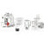 Robot de bucatarie Bosch MUM58257  1000 W 3.9 L White