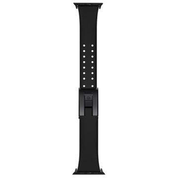 Baseus Curea Slip Thru Silicon Apple Watch 42mm / 44mm, Black