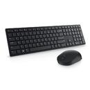 Tastatura DELL TASTATURA + MOUSE KM5221W USB, Fara fir, Negru, Rezolutie 1600 dpi, Optic