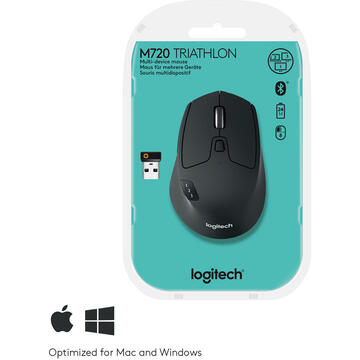 Mouse Logitech M720 Triathlon Wireless Negru