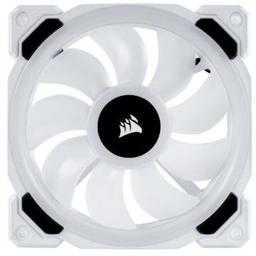 Corsair LL120 White RGB LED Static Pressure 120 mm, PWM, three fans