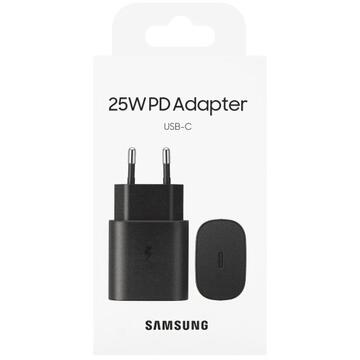 Incarcator de retea Samsung 25W Travel Adapter (w/o cable) Black