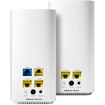 Router wireless Asus ZENWIFI AC MINI CD6 2 PACK