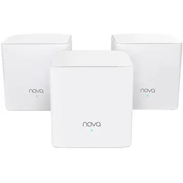 Router wireless Tenda AC1200 Gigabit Whole Home Mesh WiFi System MW5C(3-PACK)
