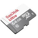 Card memorie SanDisk MICROSD 64GB CL10 SDSQUNR-064G-GN3MA