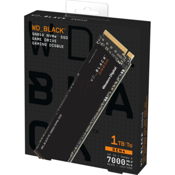 SSD Western Digital Black 1TB NVME PCIe Gen4