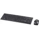 Tastatura Hama "Cortino" Wireless Keyboard/Mouse Set, black, ROU