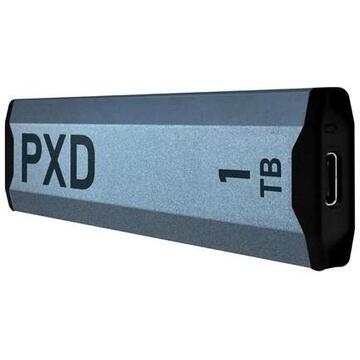 SSD Extern Patriot PXD 1 TB (grey / black, USB-C 3.2 (10 Gbit / s))