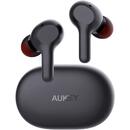 Aukey EP-T25 Earbuds, In-ear, Wireless, Built-in Microphone, Black
