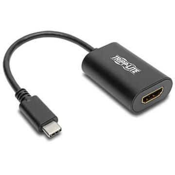 Tripp Lite USB-C to HDMI Adapter U444-06N-HD4K6B/4K 60Hz/HDR/Black