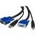 STARTECH 6 ft 2-in-1 USB KVM Cable
