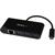STARTECH 3 Port USB-C Hub with Gigabit Ethernet & 60W Power Delivery Passthrough Laptop Charging - USB-C to 3x USB-A (USB 3.0 SuperSpeed 5Gbps) - USB 3.1/3.2 Gen 1 Type-C Adapter Hub