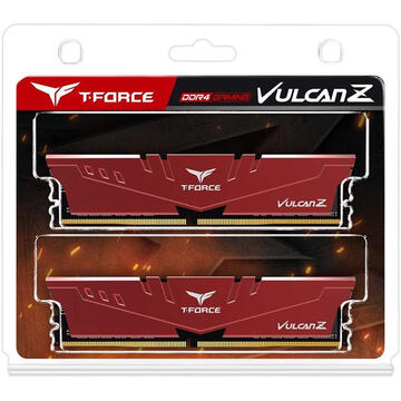 Memorie Team Group T-Force Vulcan Z - DDR4 - 32 GB: 2 x 16GB - DIMM 288-pin - unbuffered
