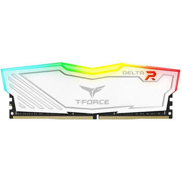 Memorie Team Group T-Force DELTA RGB  DDR4  kit - 32 GB: 2 x 16 GB - DIMM 288-pin - unbuffered
