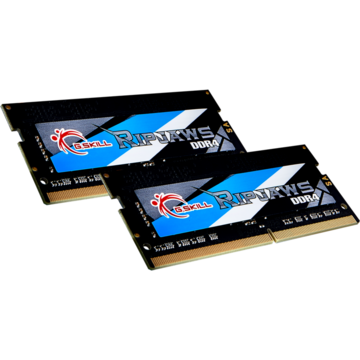 Memorie laptop G.Skill Ripjaws - DDR4 - kit - 64 GB: 2 x 32 GB - SO-DIMM 260-pin - 3200 MHz / PC4-25600 - unbuffered