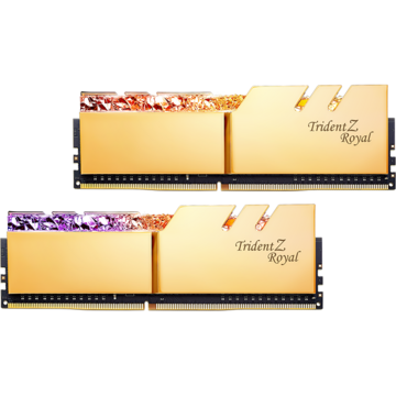 Memorie G.Skill Trident Z Royal Series - DDR4 - 32 GB: 2 x 16 GB - DIMM 288-pin - unbuffered