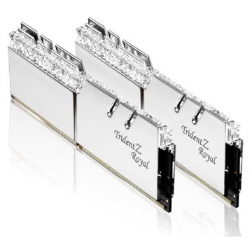 Memorie G.Skill Trident Z Royal Series - DDR4 - kit - 64 GB: 2 x 32 GB - DIMM 288-pin - 4600 MHz / PC4-36800 - unbuffered