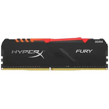 Memorie Kingston HyperX FURY RGB - DDR4 - module - 16 GB - DIMM 288-pin - unbuffered