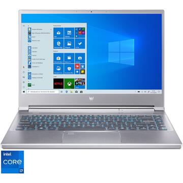 Notebook Acer NH.QBJEX.005 14" Intel® Core™ i7-11370H 16 GB 512GB SSD NVIDIA® GeForce RTX™ 3060  Windows 10 Home  Silver