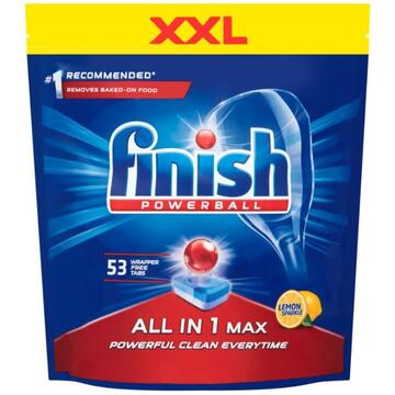 FINISH ALL-IN-1 MAX LEMON Dishwasher tablets 848 g 53 pc(s)